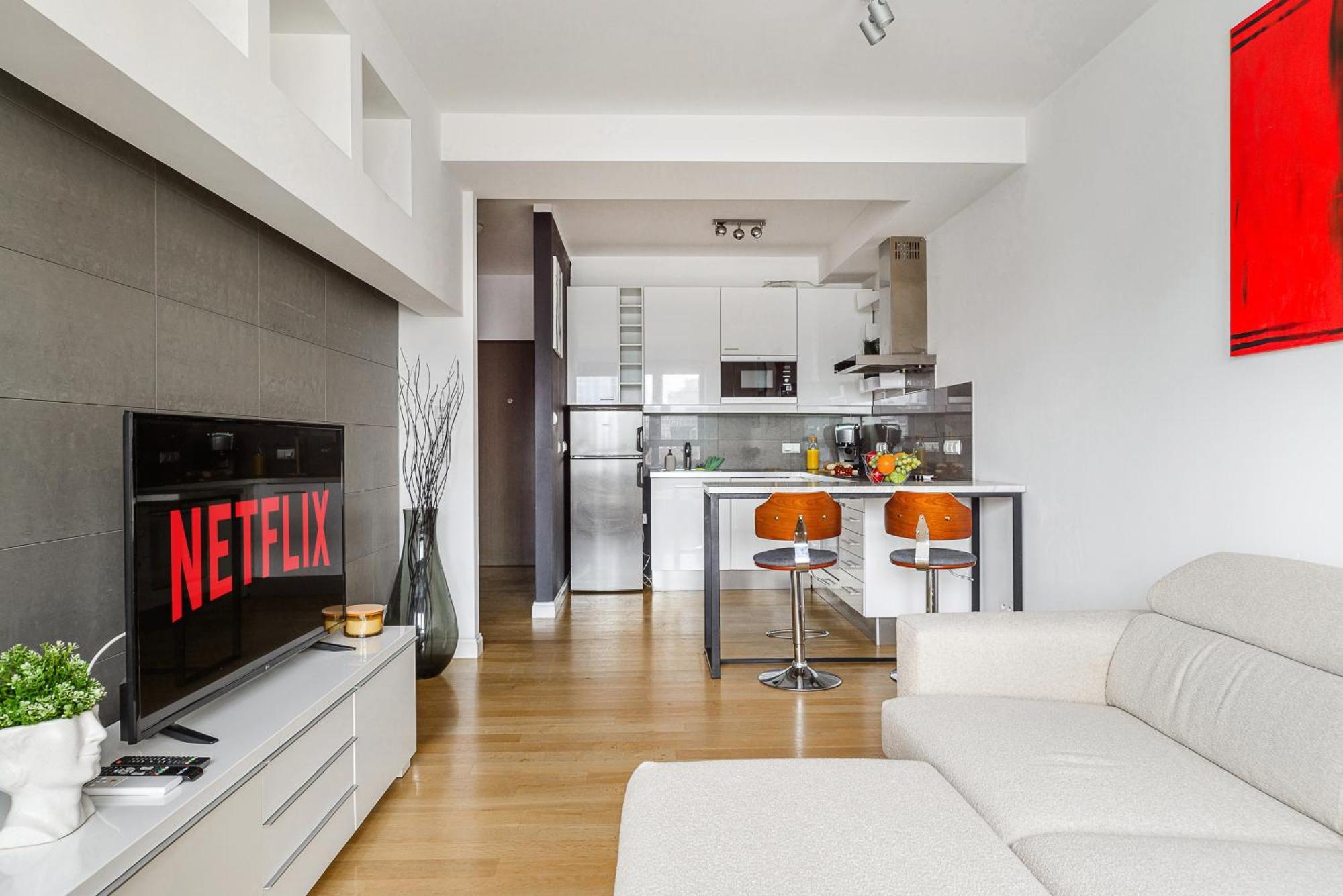 Cozy Family Apartments With Balcony Near Zlote Tarasy Varsovia Exterior foto